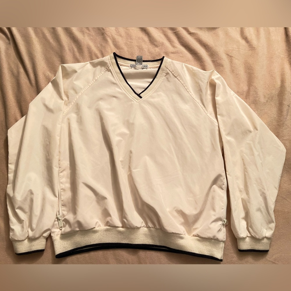 Izod club Windbreaker pullover jacket